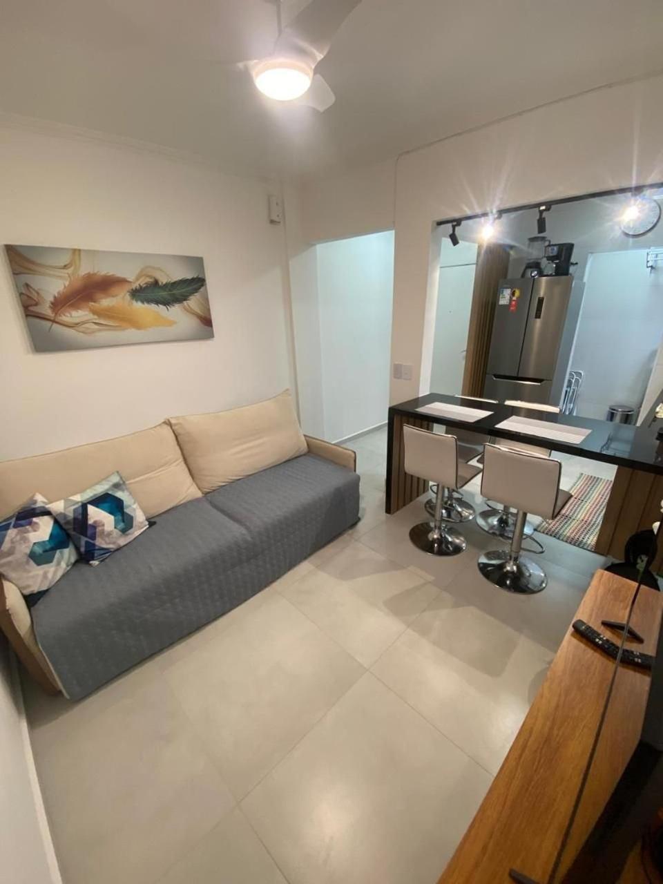 Canto Forte- Suite C/Varanda - Ate 5 Hospedes- Garagem - Wi Fi E 200 Metros Da Praia, 50 Metros Da Av Gastronomica Da Pg Прая-Гранди Экстерьер фото