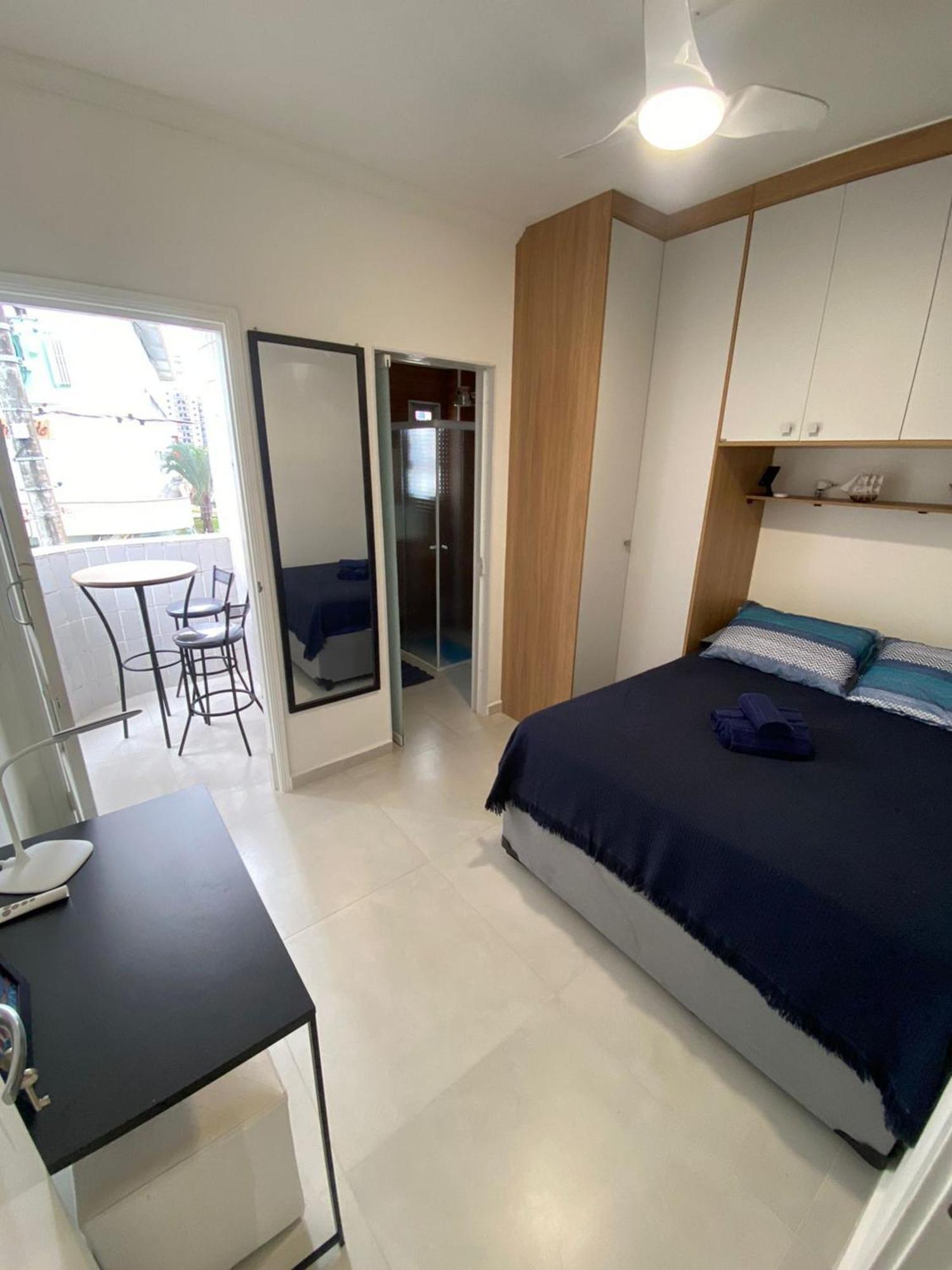 Canto Forte- Suite C/Varanda - Ate 5 Hospedes- Garagem - Wi Fi E 200 Metros Da Praia, 50 Metros Da Av Gastronomica Da Pg Прая-Гранди Экстерьер фото